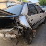 پژو تصادفی نیاز به اتاق عوض