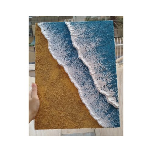 تابلو دریا با تکسچر 🎨