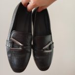 کفش کالج چرم اصل تبریز سایز 39