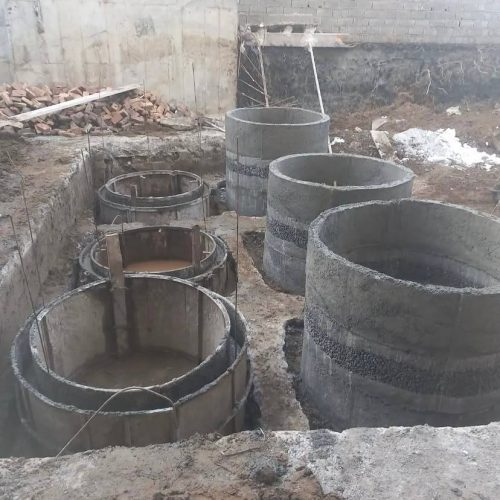 حفر چای آب فاضلاب مازندران