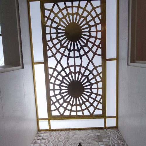 اجرا سقف کاذب و نورگیر