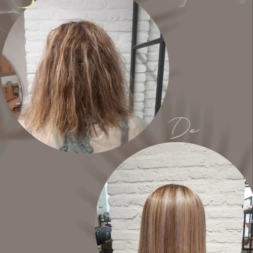 مدل برای کراتین و احیا مو