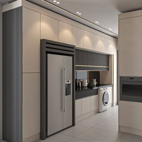 کابینت آشپزخانه هایگلاس ترک کمد دیواری با اقساط بلند مدت