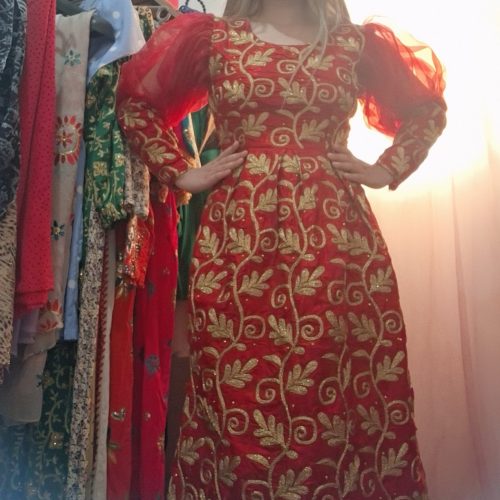 لباس مجلسی مدل دار