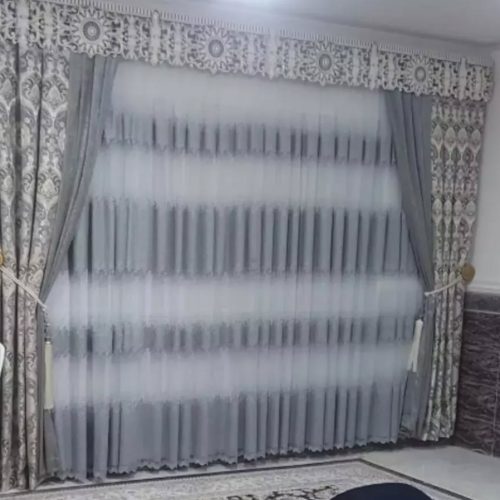 دوخت ونصب پرده‌ وتعمیرات هرنوع پرده‌ طحردار وساده