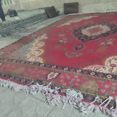 فرش و یخچال