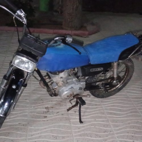 موتور سیکلت مدل 86 پلاک ملی