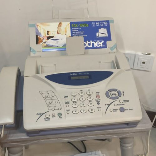 دستگاه فکس کپی تلفن