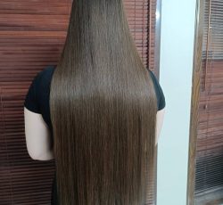 مدل کراتین و پروتئین تراپی و ابریشم سازی مو
