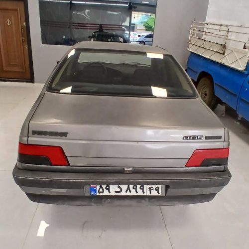 پژو 405 دوگانه خاکستری مدل 89