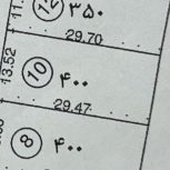 400 مترزمین صنعتی درخاورشهر