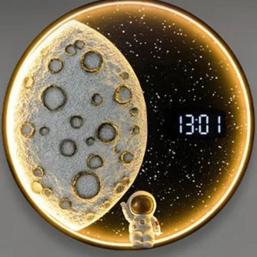 تابلو ماه و ساعت