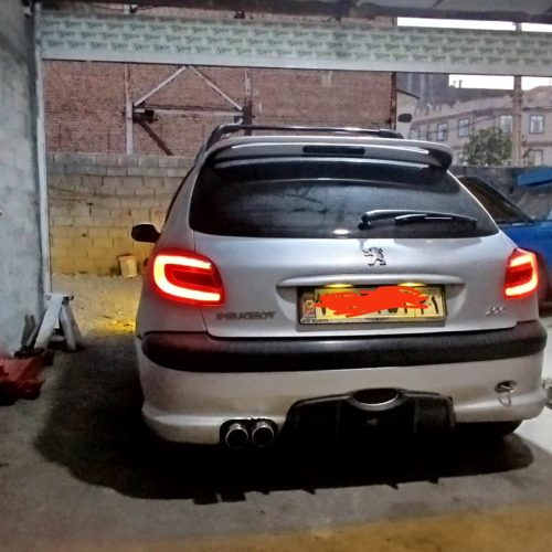 پژو 206 مدل 83 تیپ 3