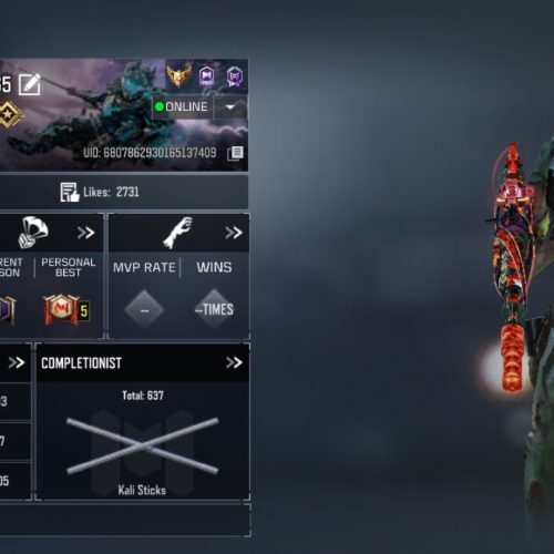 اکانت کالاف با ارزش خوش شانس