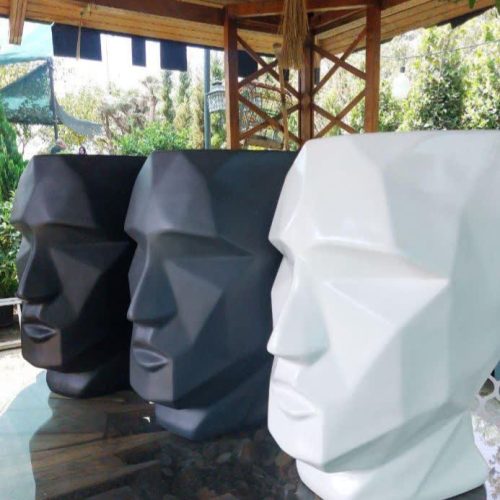 تولیدی گلدان های فایبرگلاس