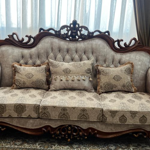 مبل افسون 8نفره فندوقی
