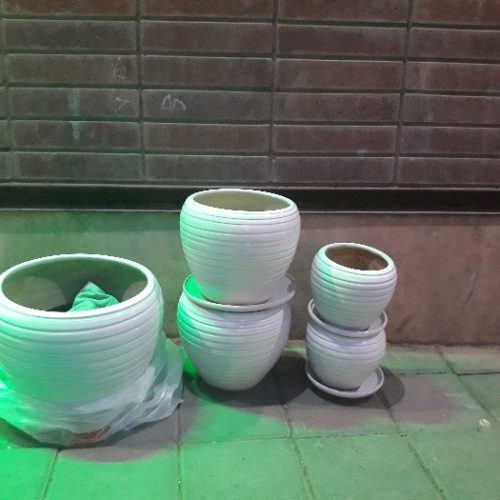 گلدان سفالی