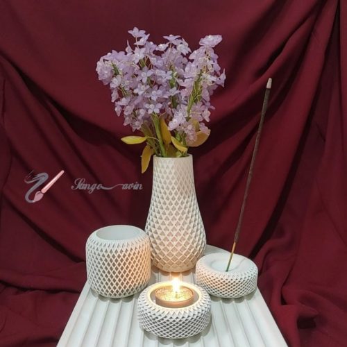 گلدان زنبوری سنگ مصنوعی