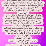 آموزشگاه رانندگی ویژه