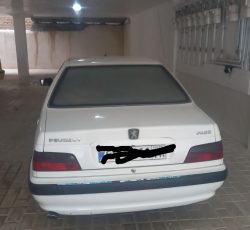 پژو پارس سفید مدل 96