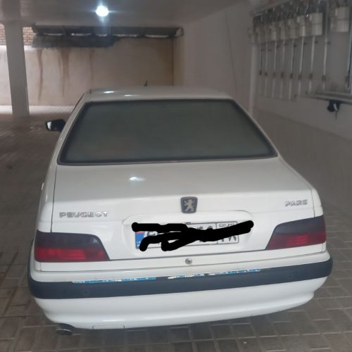 پژو پارس سفید مدل 96
