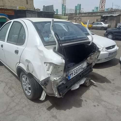 ماشین ساینا مدل 1402 تصادفی