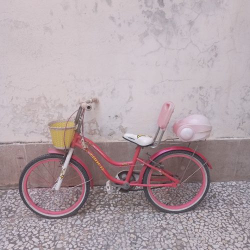 دوچرخه دخترانه صورتی