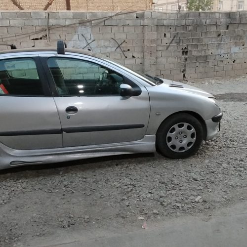 پژو 206 مدل 83 تیپ 3