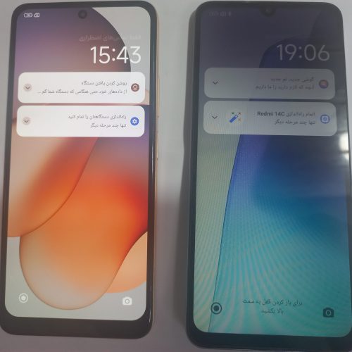 گوشی 14C حافظه 256گیگ رام 8و ردمی نوت 12 G4حافظه 256 رم 8