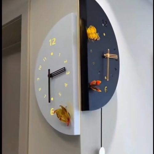 تابلو ماه و ساعت