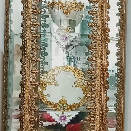 بوفه وساعت ایستاده طرح برنز