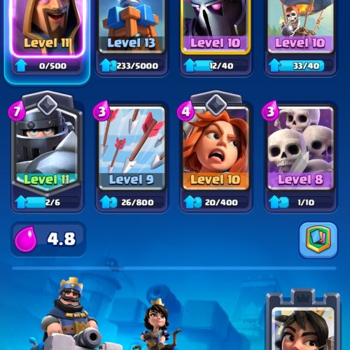 فروش اکانت کلش رویال حرفه ای