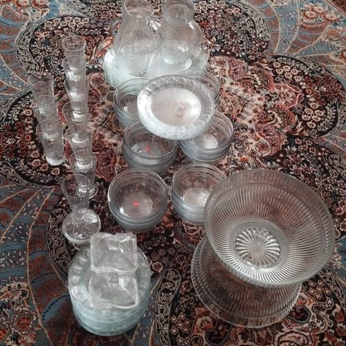 فروش وسایل شیشه ای