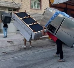 باربری حمل اثاثیه منزل اساس کشی اسباب کشی کارگر خالی حمل یخچال سایدکارگر بسته بندی خانم،آقا