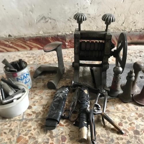 وسایل کفاشی