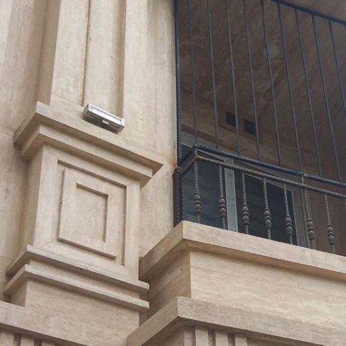 طراحی و اجرا انواع نماهای ساختمان رومی وطرح دار