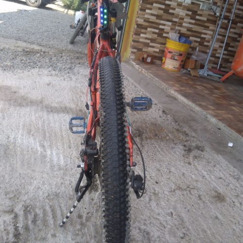 دوچرخه مدل 26 نونو همراه با بوق 12عدد چراغ الدی سالم سالم