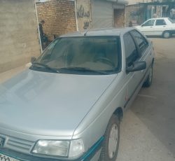 پژو 405 نقره ای مدل۸۸