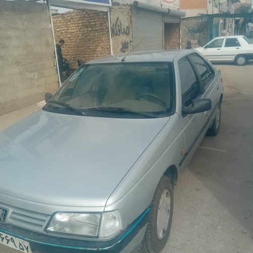 پژو 405 نقره ای مدل۸۸