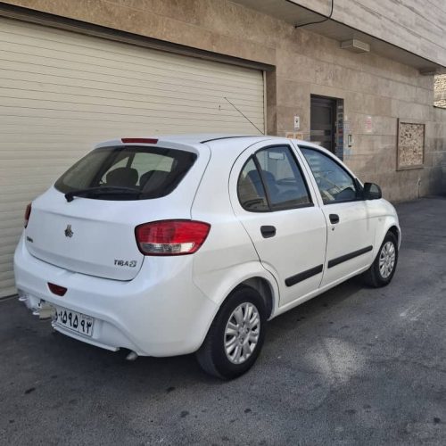 تیبا هاچبک سفید مدل 97