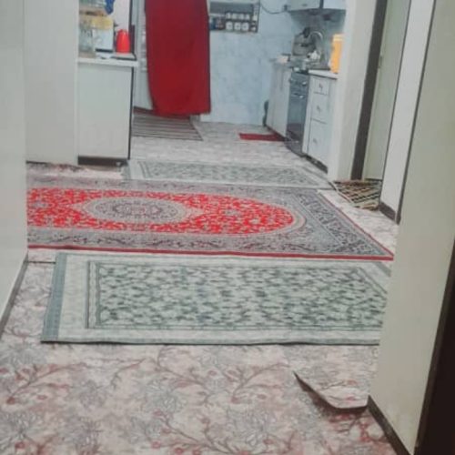 خوزستان اهواز آخراسفالت خیابان سراج سمت رودخانه