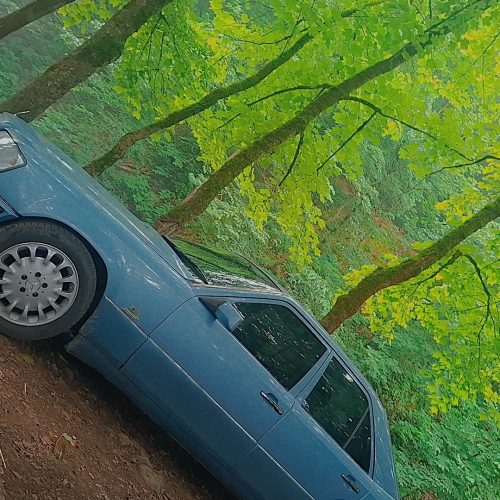 بنز کپل  w124  شیش سلندر