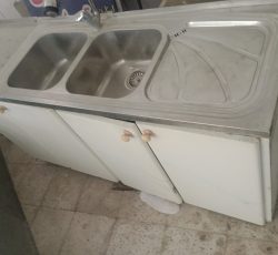 کابینت سینگ لوله های تخلیه وشیرآلاتش