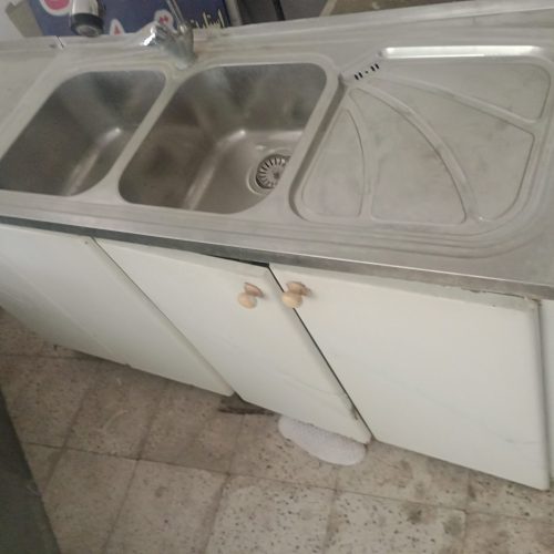 کابینت سینگ لوله های تخلیه وشیرآلاتش