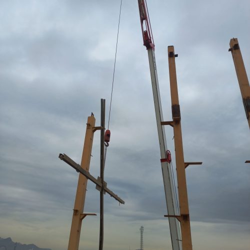 جوشکاری اسکلت فلزی