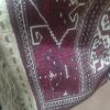 قالی ترکمنی دست بافت سنتی قدیمی 58سال