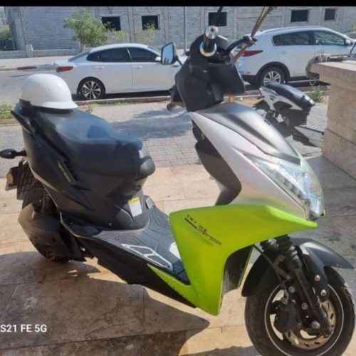 فروش موتور بتمن سبزو مشکی بسیارسالم