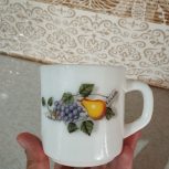 5عدد لیوان گل میوه ای