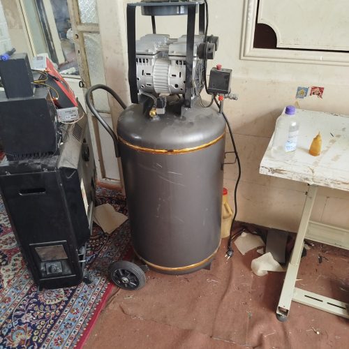 یگعدد دستگاه پمپ باد150کلوبدون صدا