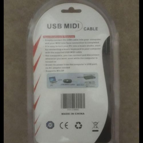 کابل تبدیل میدی MIDI به UBS